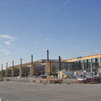 Trägerkonstruktionen für den Flughafen Berlin-Brandenburg